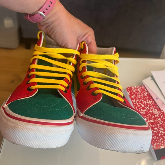 Custom Rasta Reggae Roots VANS Unisex - Picture 9 of 10